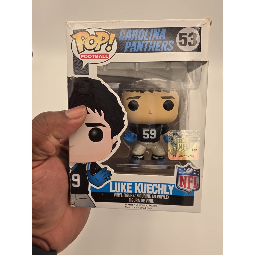 NFL Carolina Panthers Funko POP! Sports Luke Kuechly Vinyl Figure #53